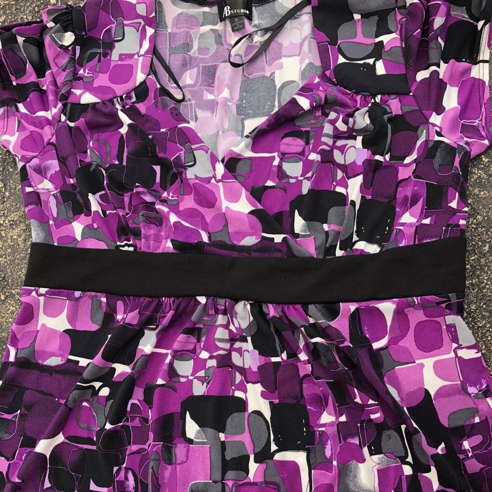 Purple shirt